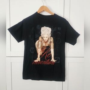 Vintage 2004 Madonna Re Invention World Tour Tshirt Size S